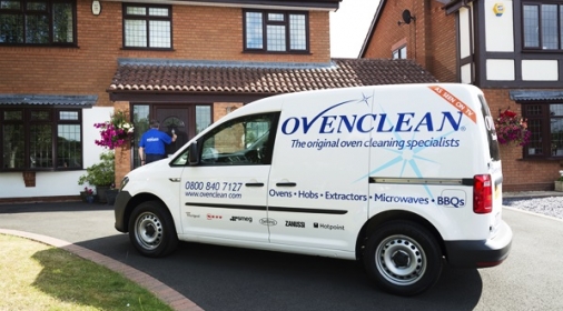 Ovenclean van